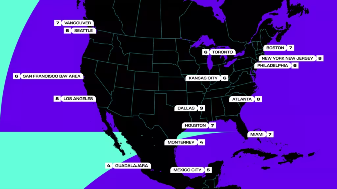 FIFA World Cup 2026 Host Cities